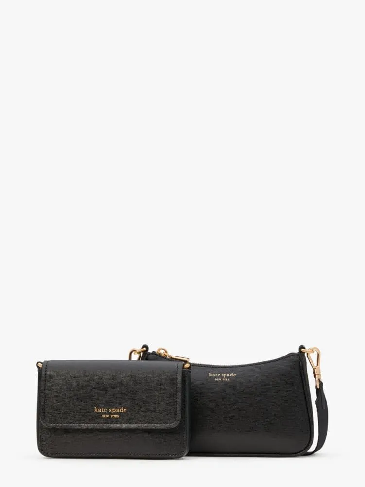 Morgan Colorblocked Double Up Crossbody