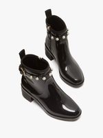 Puddle Pearls Rain Booties