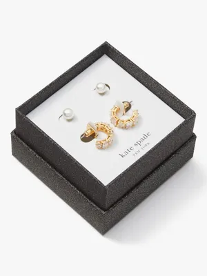 You're A Gem Studs & Huggies Boxed Set