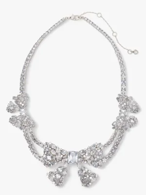 Take A Bow Statement Necklace