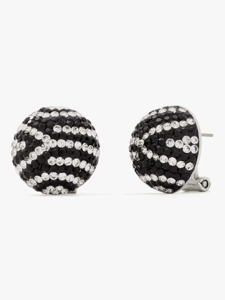 Earn Your Stripes Statement Studs