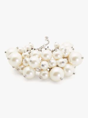 Pearls Please Cluster Bracelet