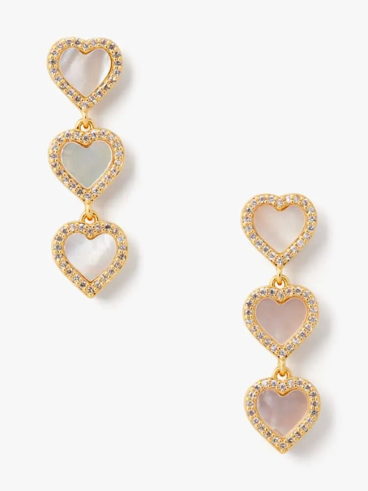 Kate Spade Take Heart Linear Earrings | The Summit