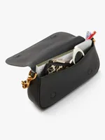 Gramercy Pebbled Leather Small Flap Shoulder Bag