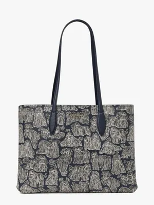 All Day Show Dogs Large Tote