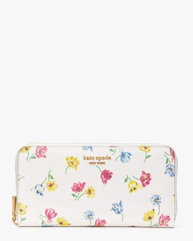 Kate Spade In Bloom Flower Coin Purse