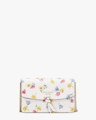 Knott Tulip Toss Embossed Flap Crossbody