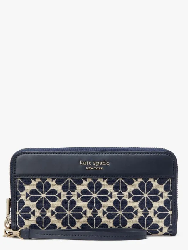 Kate Spade Spade Flower Zip-around Continental Wallet | The Summit