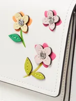 In Bloom Flower Flap Chain Wallet
