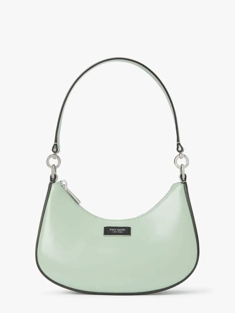 My Four Go-To Handbags - Petite Style Script | Mint green purse, Minimalist  bag, Green purse