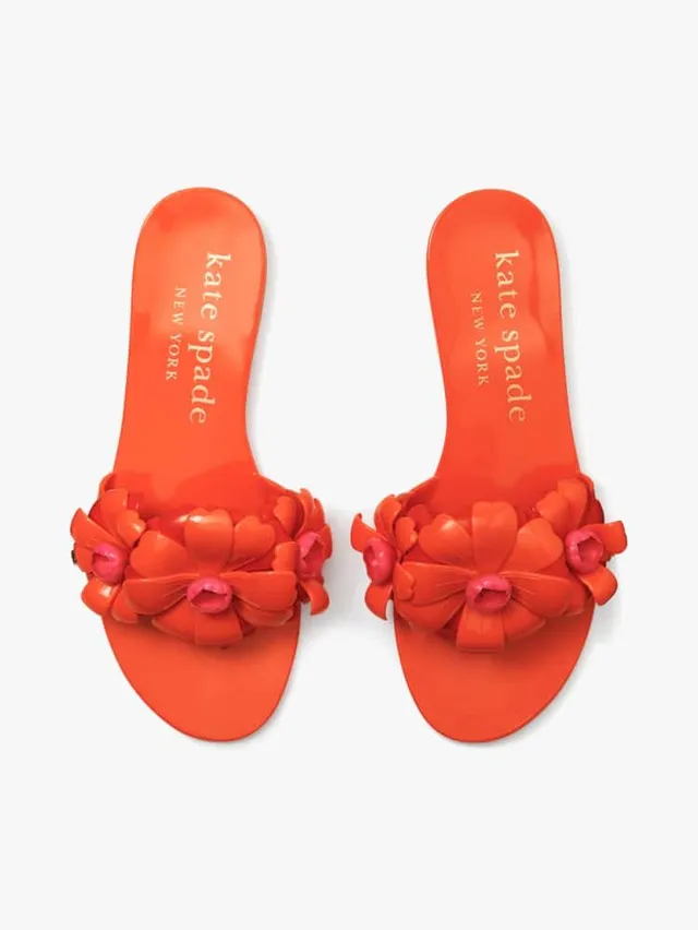 Kate Spade Bikini Bow Slide Sandals | The Summit