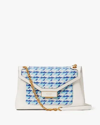 Gramercy Woven Medium Convertible Shoulder Bag