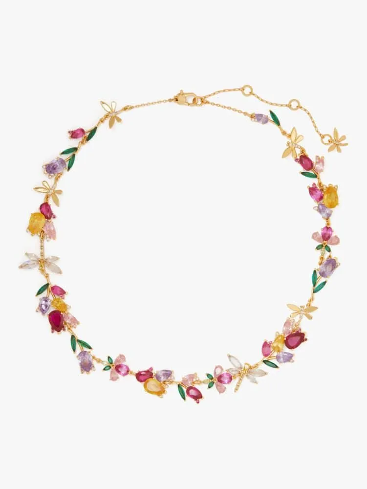 Kate Spade Greenhouse Floral Statement Necklace | The Summit