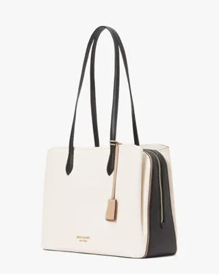 Kate Spade Hudson Colorblocked Large Work Tote | Metropolis at Metrotown