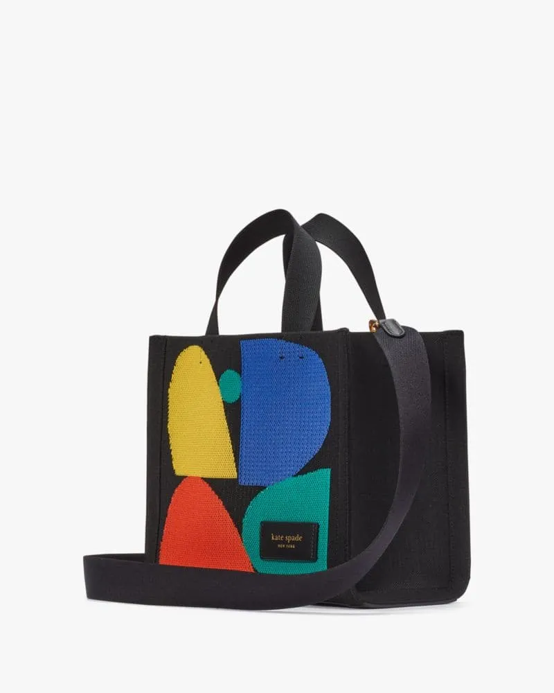 Manhattan Spade Colorblocks Jacquard Small Tote