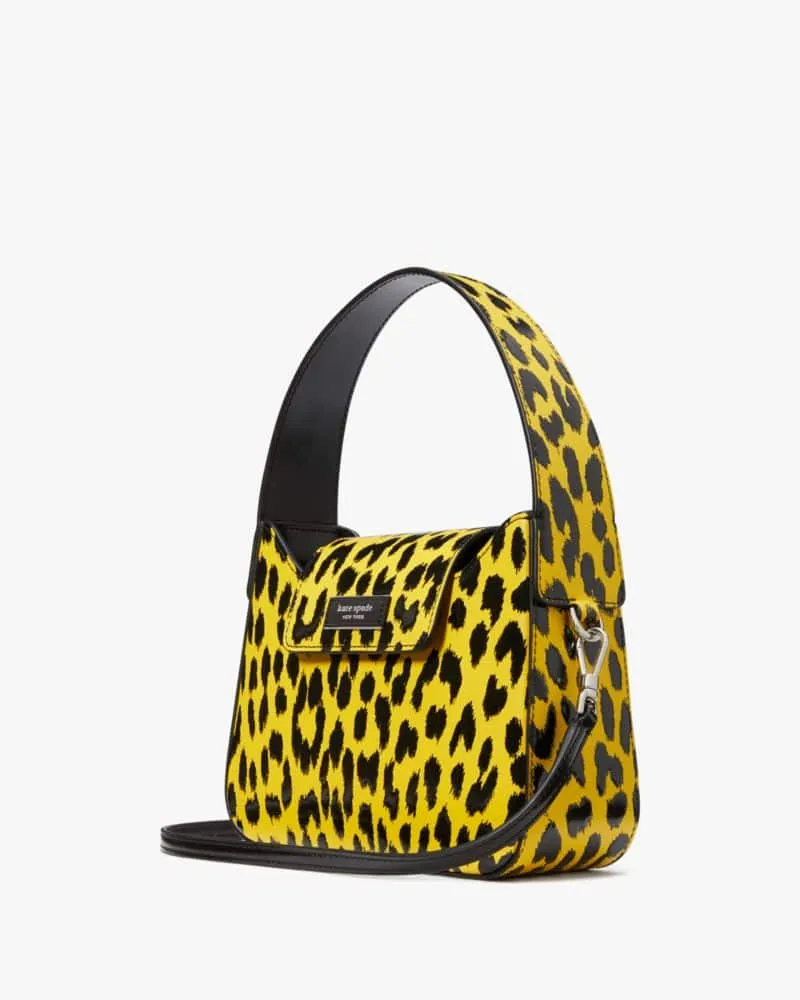 kate spade new york KATY LEOPARD HAIRCALF MEDIUM CONVERTIBLE SHOULDER BAG -  Handbag - cream multi/multi-coloured - Zalando.de