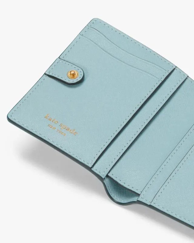 Kate Spade New York Morgan Color-Blocked Saffiano Leather Small Slim Bifold  Wallet SKU: 9799493 