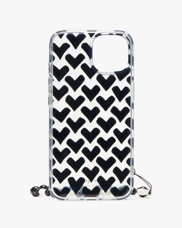 Kate Spade Morgan Colorblock iPhone 14 Pro Magnetic Wrap Folio Case, Cafe Mocha