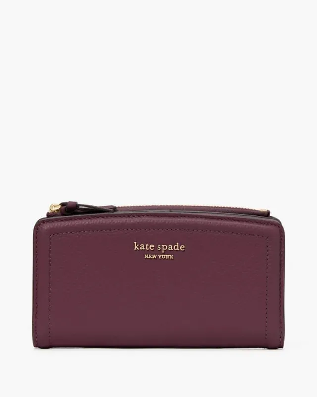 Buy KATE SPADE Knott Small Compact Wallet, Autumnal Red Color Women