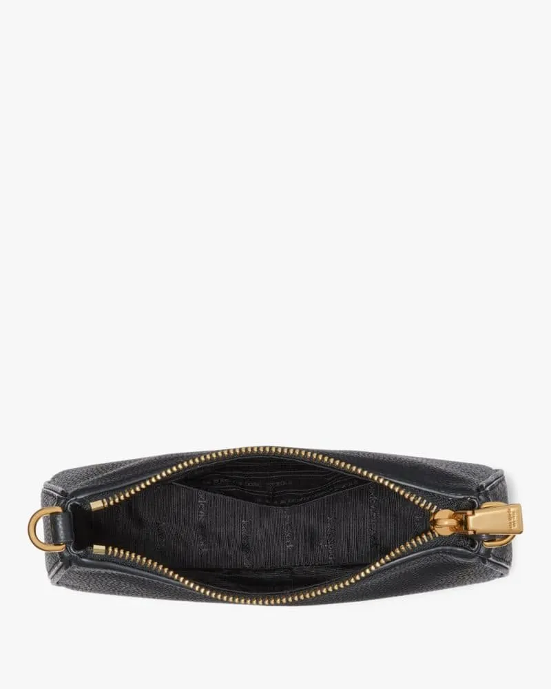 Kate Spade New York Morgan Racing Stripe Canvas Double Up Crossbody