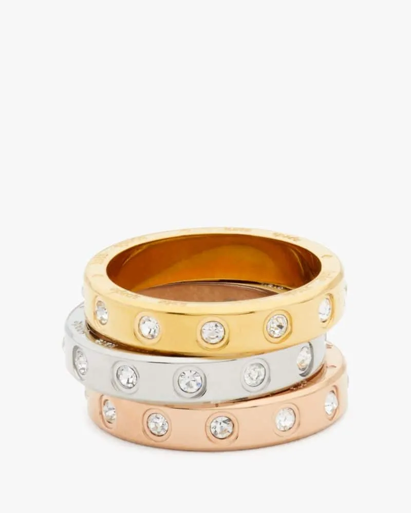 KATE SPADE • Things We Love Night Sky Stacking Ring Owl Star Moon | Pearl  ring simple, Gold bow ring, Kate spade rings
