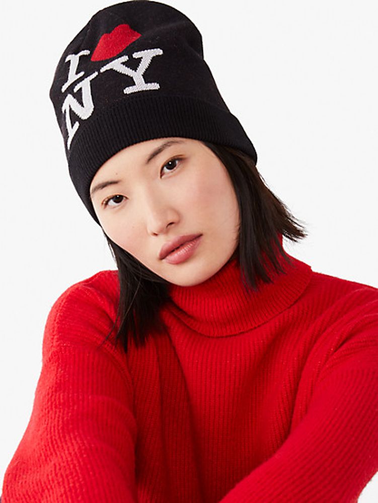 i Heart Ny x Kate Spade New York Beanie