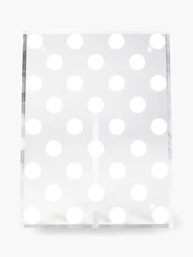 Kate Spade White Dot Picture Frame | The Summit