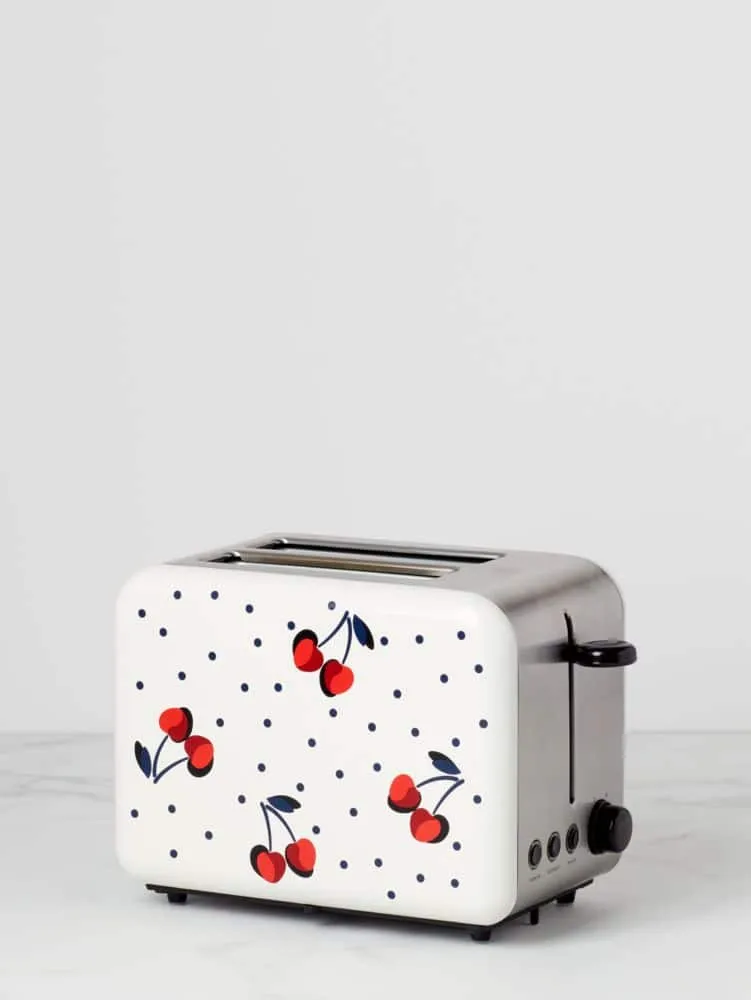 Kate Spade New York Vintage Cherry Dot 2 Piece Rectangular Food Storage Set