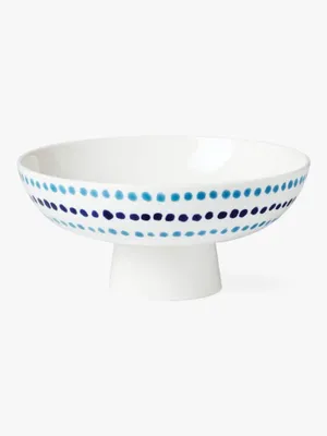 Floral Way Footed Serving Bowl