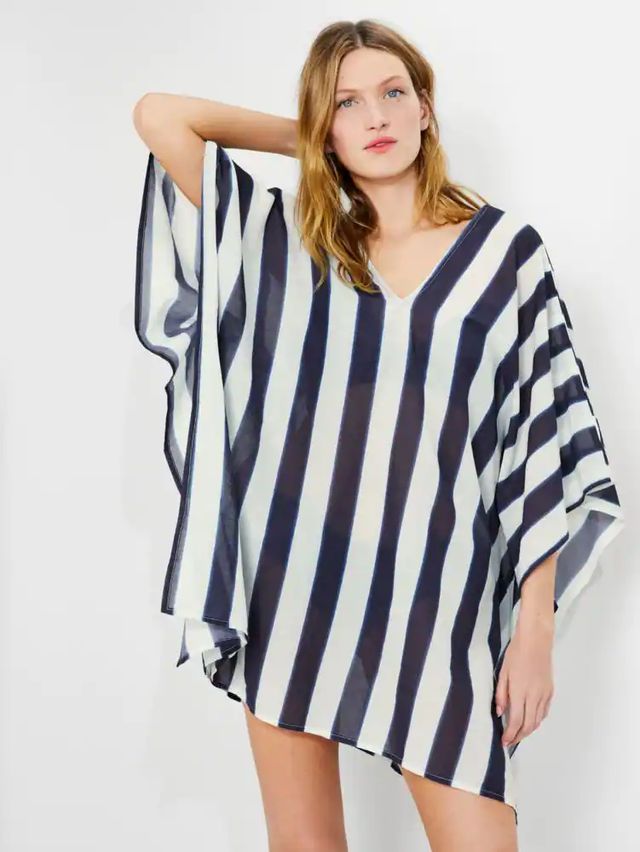 Kate Spade Awning Stripe Cover-up Caftan | The Summit