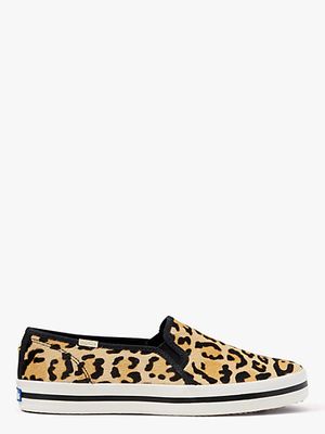 Keds x Kate Spade New York Double Decker Leopard-Print Sneakers