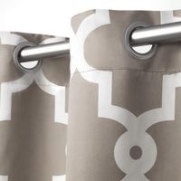 Taupe Maxwell Blackout Curtain Panel Set, 84 in.