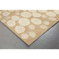 Natural Sand Dollar Outdoor Mat