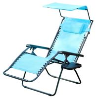 Aqua Zero Gravity Chair with Sunshade and Tray