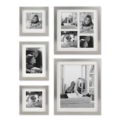 Stamp Metal 5-pc. Gallery Picture Frame Set