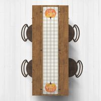 Hello Fall Buffalo Check Table Runner