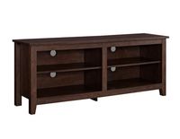 Brown Wood TV Stand