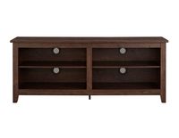 Brown Wood TV Stand