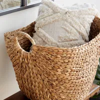 Natural Braided Seagrass Basket