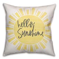 Hello Sunshine Pillow