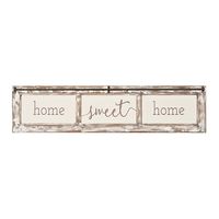 Home Sweet Home Rustic Door Frame Wood Wall Plaque