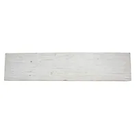 Whitewashed Wood Floating Shelf, 36 in.