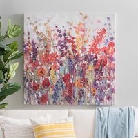 Wildflower Field Canvas Art Print