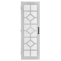 White Eloise Armoire Jewelry Mirror