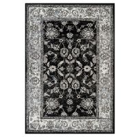 Black Alex Area Rug, 5x7