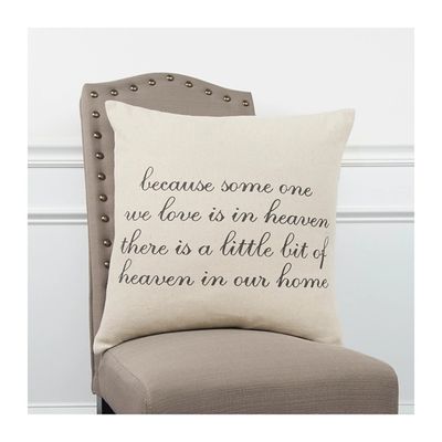 There Is A Little Bit Of Heaven In Our Home Pillow