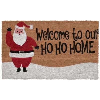 Welcome to Our Ho Ho Home Doormat