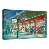 Candy Cane Lane Canvas Art Print