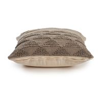 Gray Textured Gradient Pillow