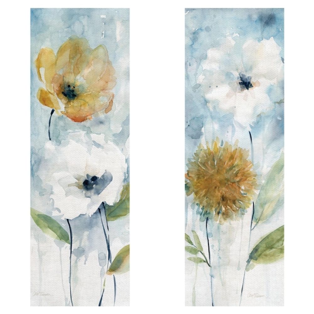 Holland Spring Blooms Canvas Art Prints, Set of 2